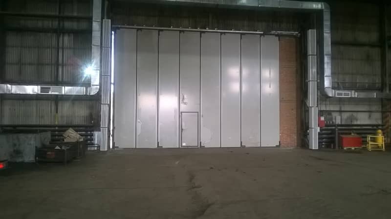 Складные ворота DoorHan в Сургуте с установкой